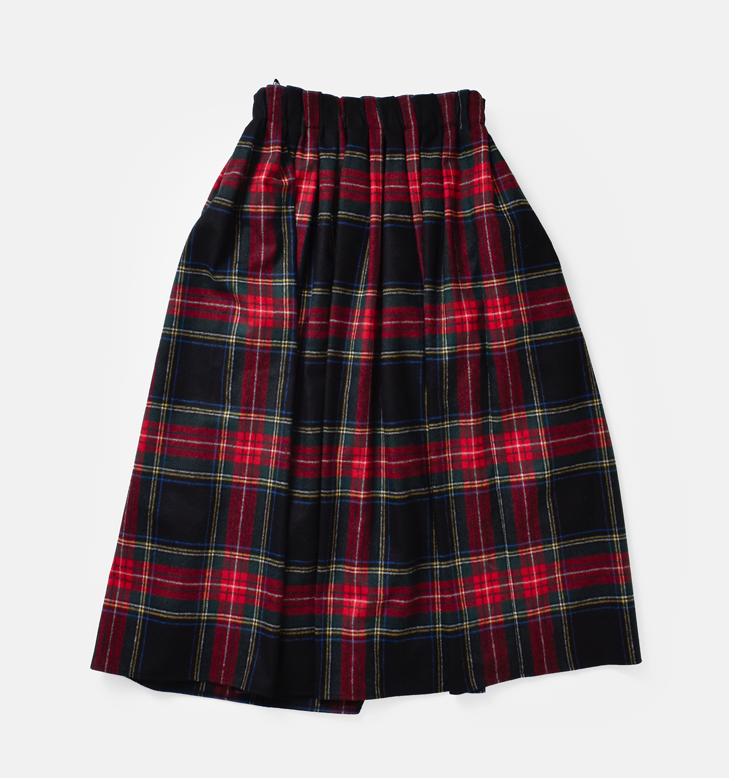 オニールオブダブリン　キルトスカート　ブラック黒×赤　マルチカラー　38 O'NEIL OF DUBLIN(オニールオブダブリン) 23A/W先行受注会