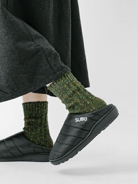 SUBU(スブ)パーマネント コレクション キルティング サンダル "SUBU PERMANENT" sb-subu