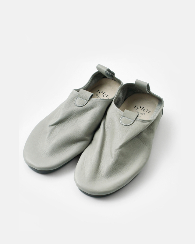 ハリくたseries ウォッシャブルレザー くた モックシューズ