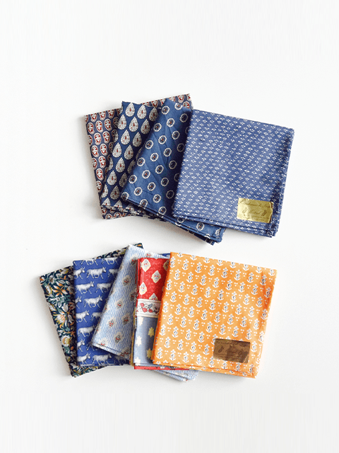 総柄 ハンカチ bandana-mistral