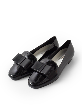 TEMPERATE(テンパレイト)レイン リボン ローファー 「KHLOE」 khloe