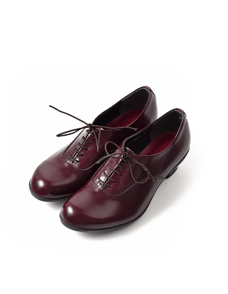 TRAVEL SHOES by chausser(トラベルシューズバイショセ)レザー レースアップ ウエッジソール シューズ tr-007