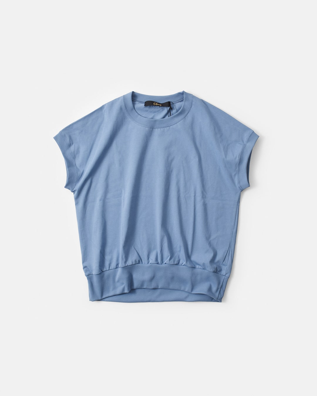 HOSHII TO DEAU(ホシイトデアウ)×Squady(スカディ)aranciato別注 コットン プレミアム天竺 フレンチスリーブ Tシャツ 803-6843