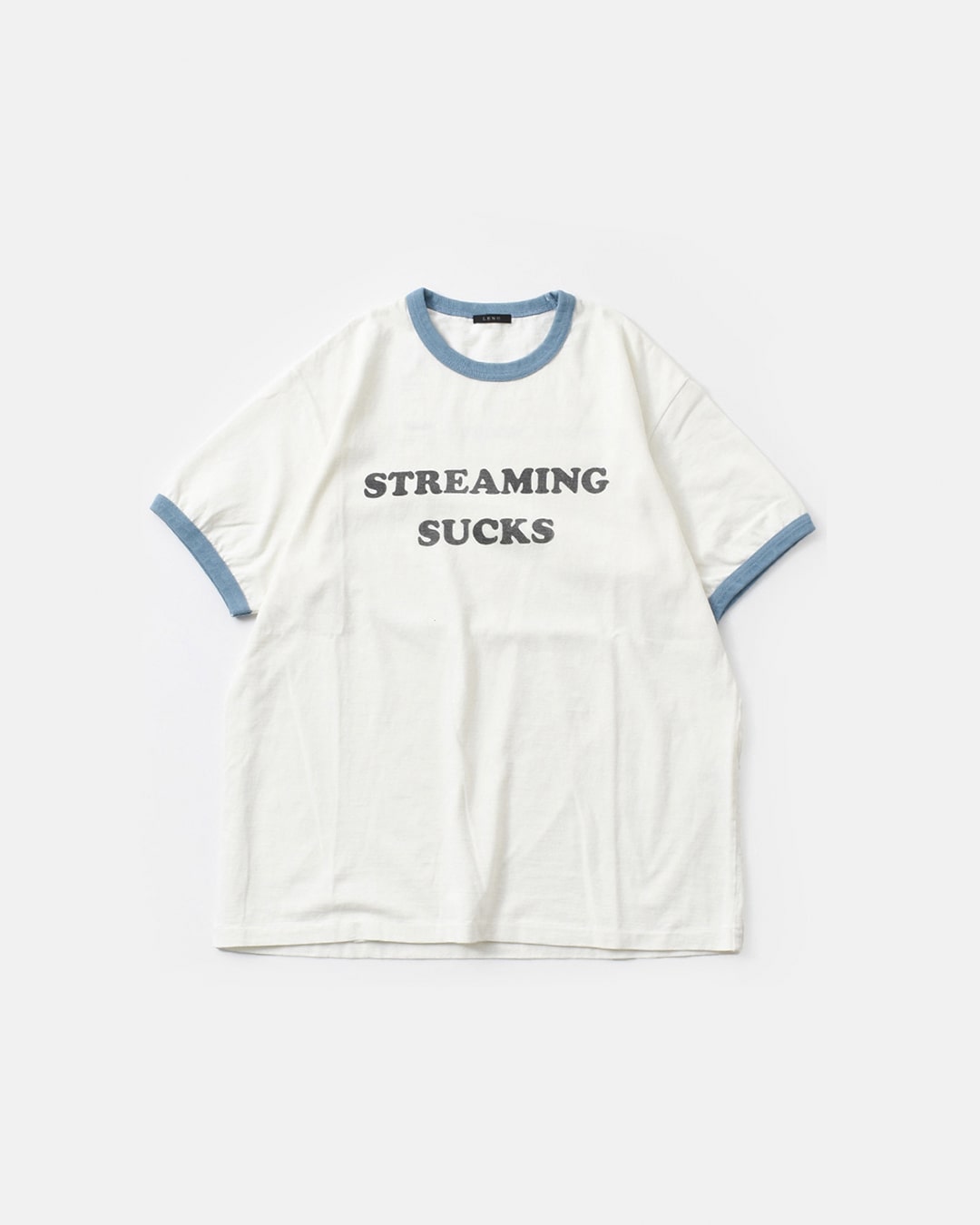 LENO(リノ)コットン リンガー Tシャツ “RINGER T-SHIRT” leno-cs029-1-2