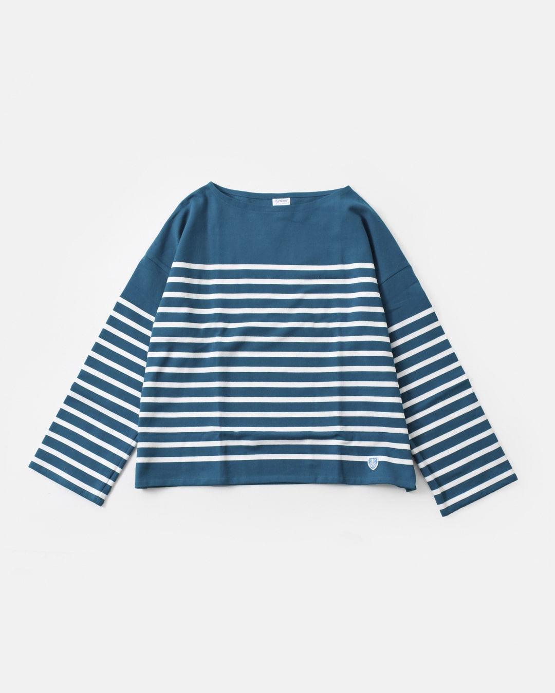 ORCIVAL(オーチバル・オーシバル)コットン ワイド ボートネック プルオーバー 6819-24ss