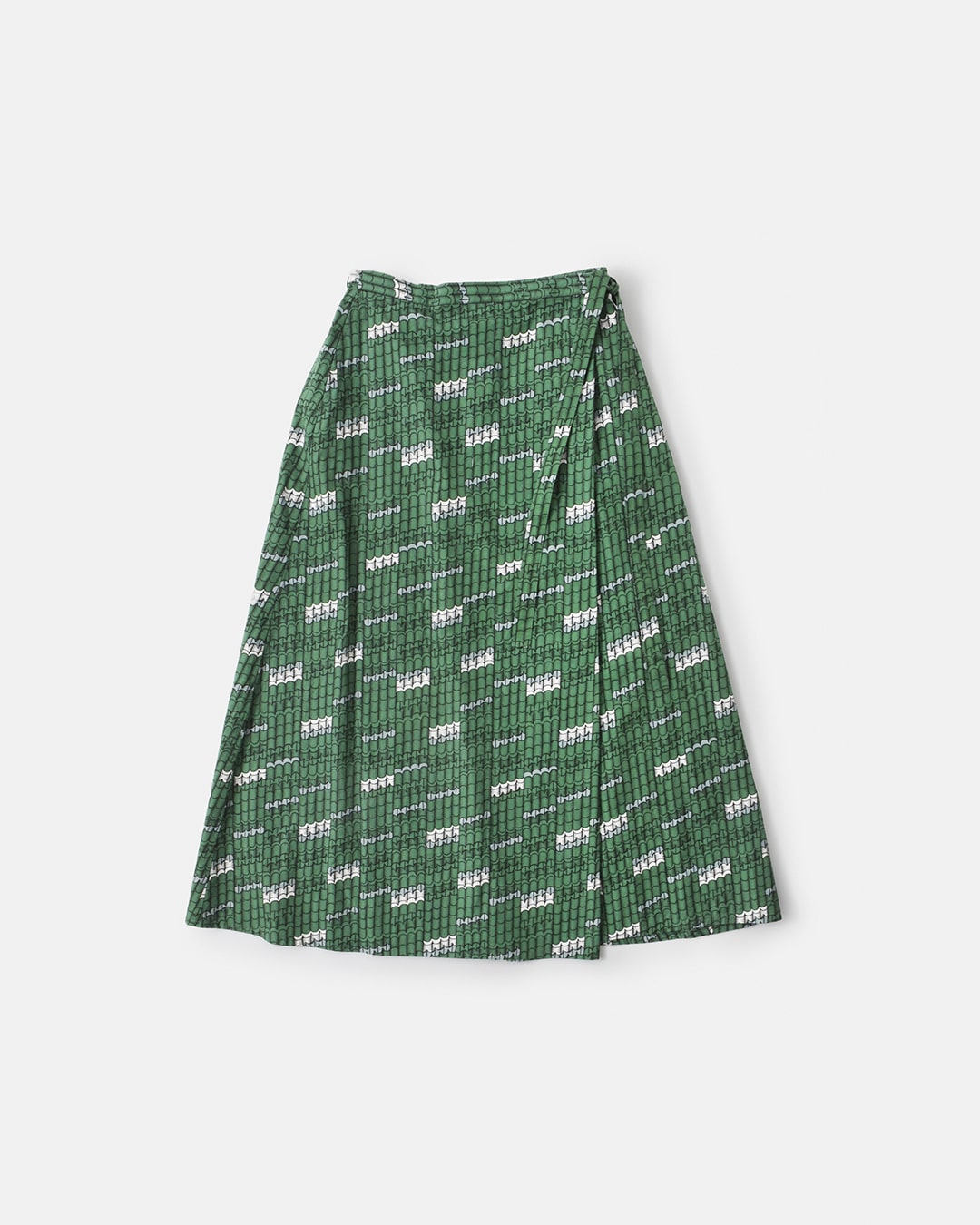 Le Glazik(ルグラジック)コットン バティック プリント ラップスカート lg-f0056btk