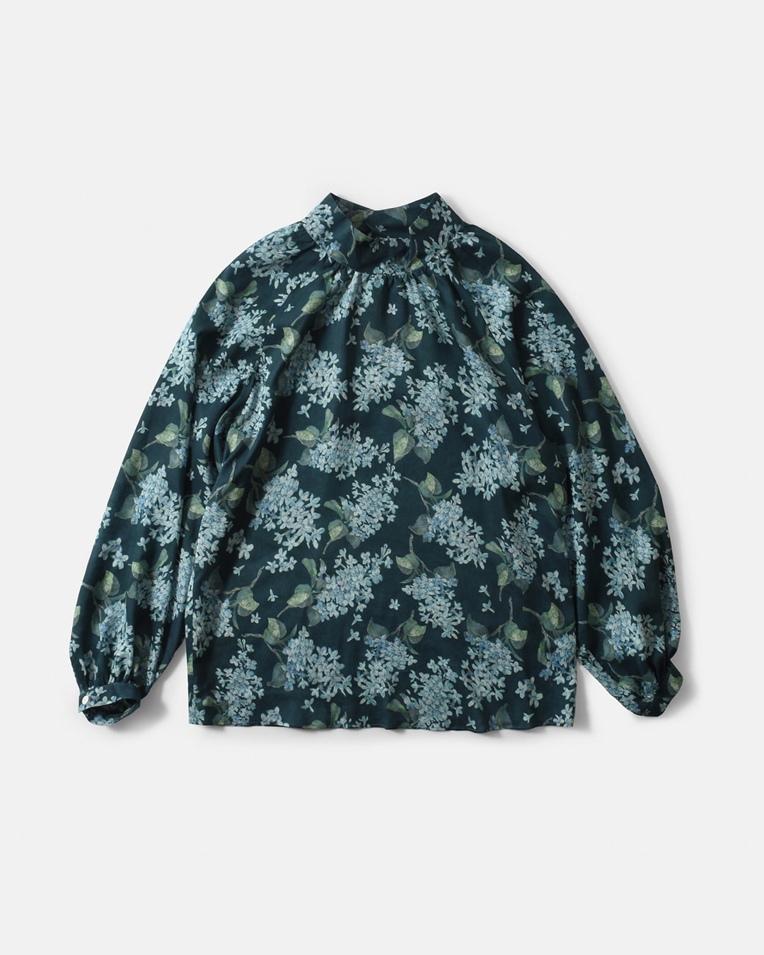 Cou Pole(クーポール)LIBERTY プリント リヨセルローン ロングスリーブ ブラウス cc-64066