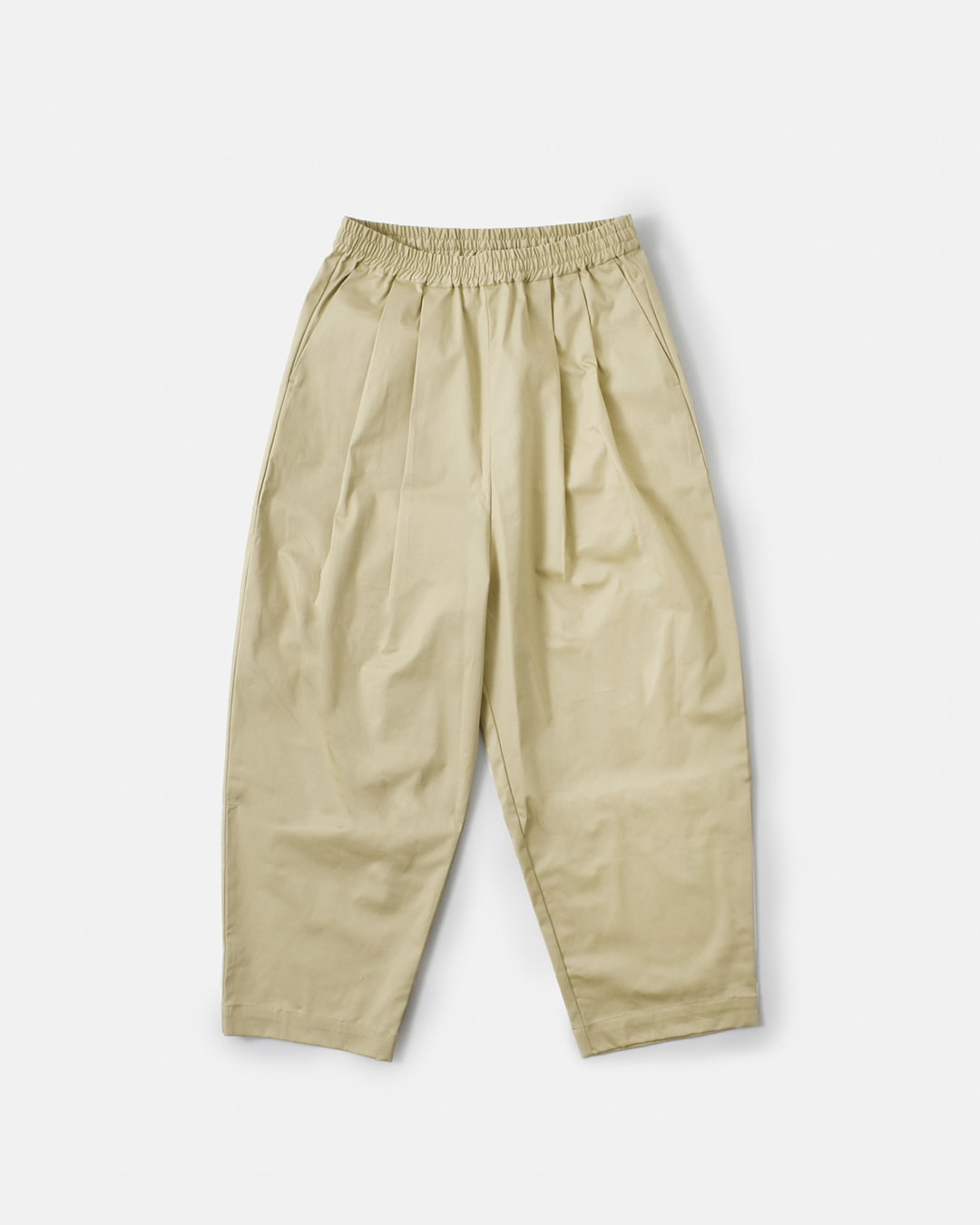 MidiUmi(ミディウミ)<br>コットン イージー コクーン カラー パンツ “easy cocoon color PT” 1-769510