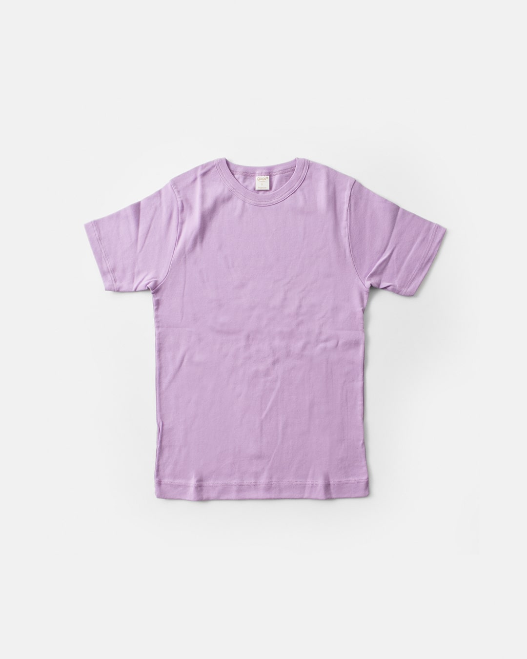 GICIPI(ジチピ)コットン フライス クルーネック Tシャツ “CRISTALLO” 2412p