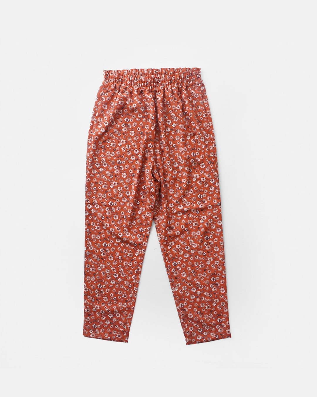 TRAVAIL MANUEL(トラバイユマニュアル)フラワー プリント サッシュ ナロー パンツ 5042