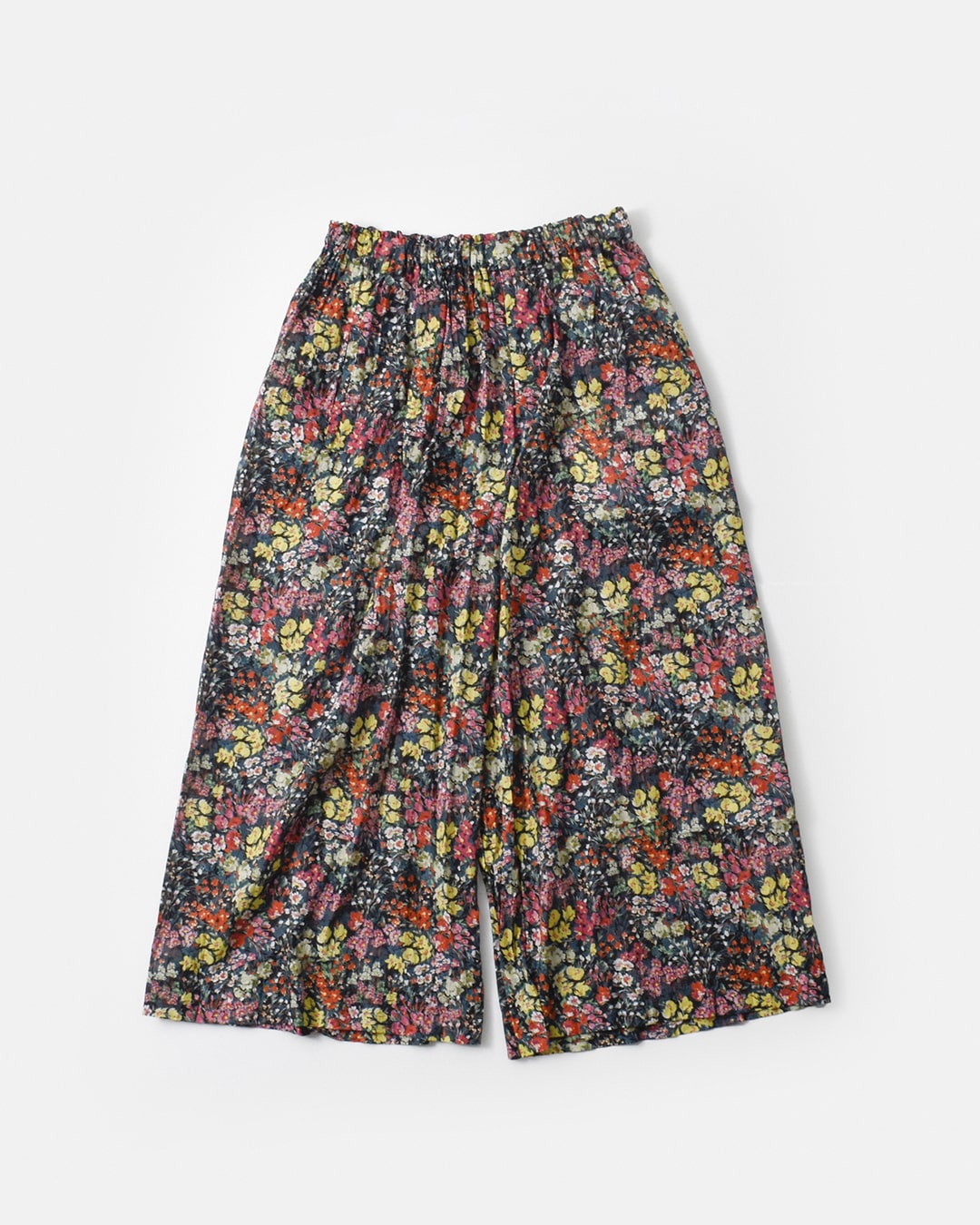 Veritecoeur(ヴェリテクール)コットンローン フラワープリント イージー コンフォータブル パンツ vc-2605