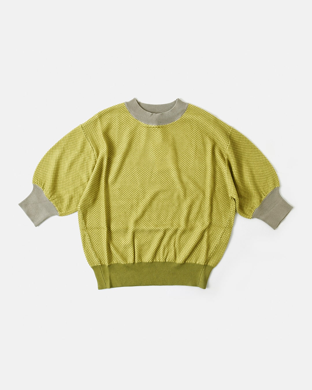 kelen(ケレン)バイカラー メッシュ ニット トップス “MEDY” lkl24hbl2107