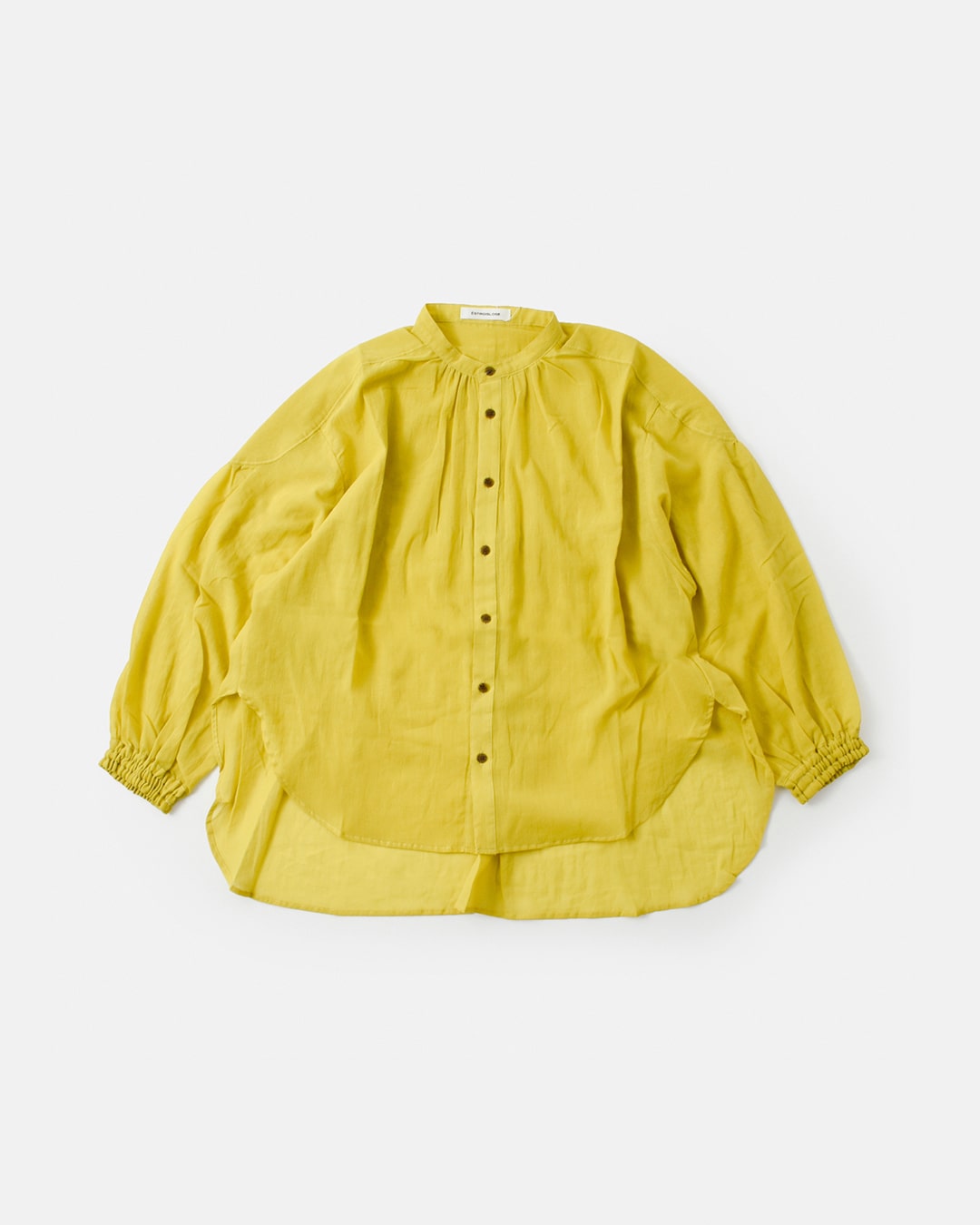 ESTROISLOSE(エストゥロワルーズ)コットン シアーボイル ブラウス eb23332