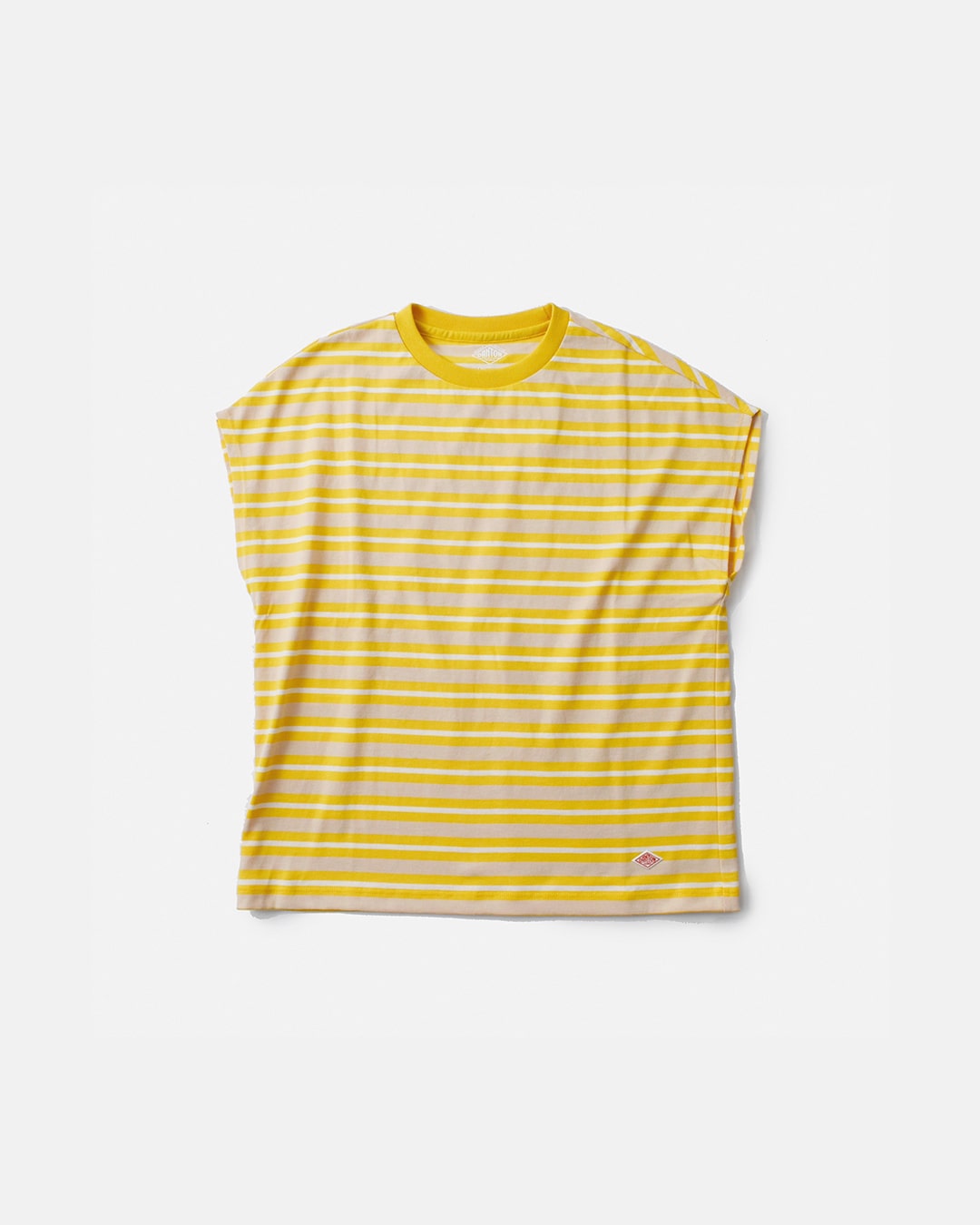 DANTON(ダントン)TCオープンエンドジャージー ドルマン ショートスリーブ ボーダー Tシャツ dt-c0202tcb-same1