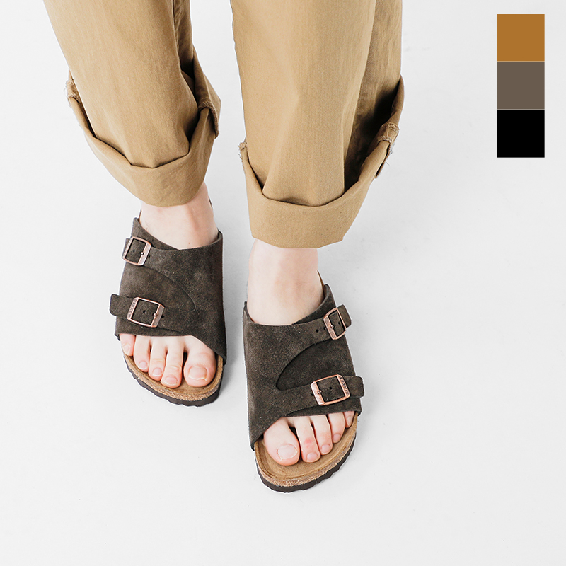 BIRKENSTOCKサンダル ZURICH スエードレザー”