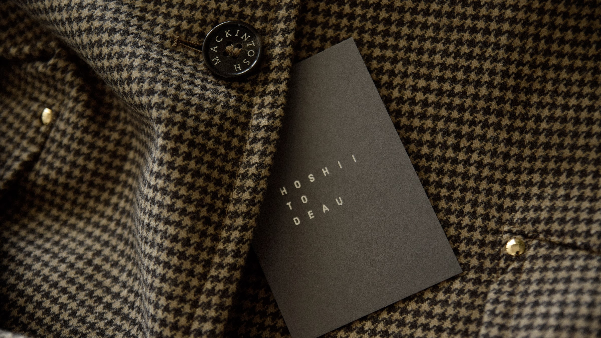 HOSHII TO DEAU×MACKINTOSH