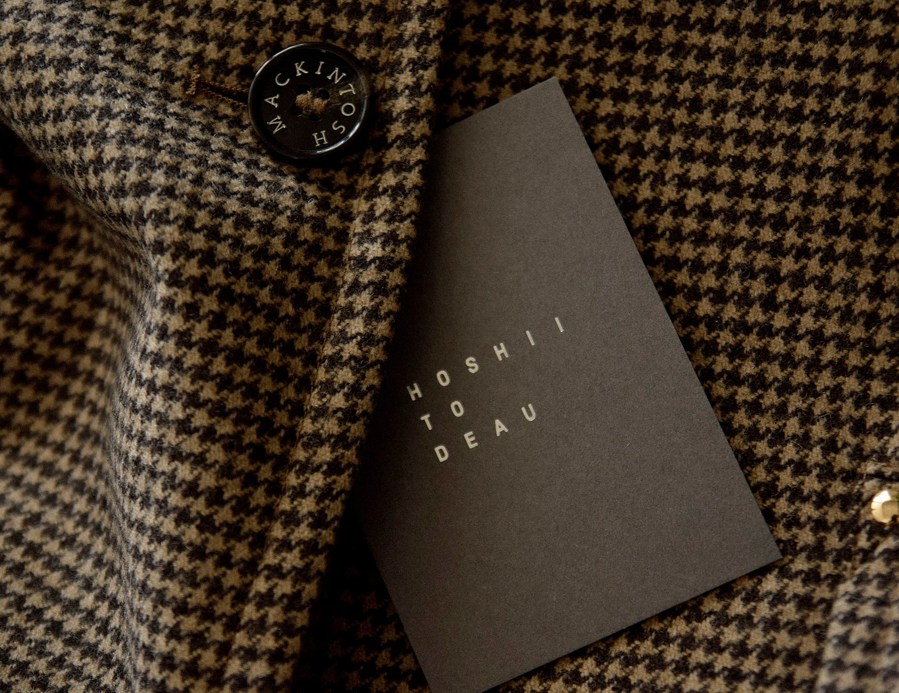 HOSHII TO DEAU×MACKINTOSH