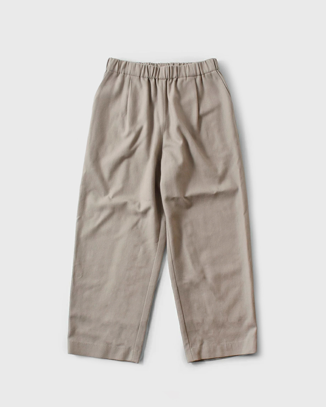 evam eva ウール ワイド パンツ