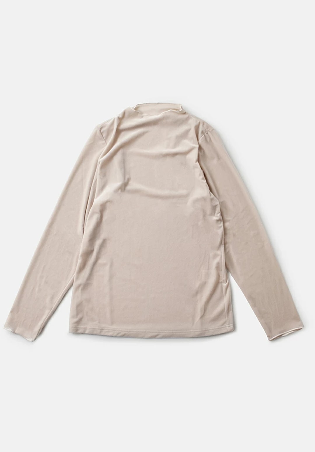 whyto シアーベロアブラウス