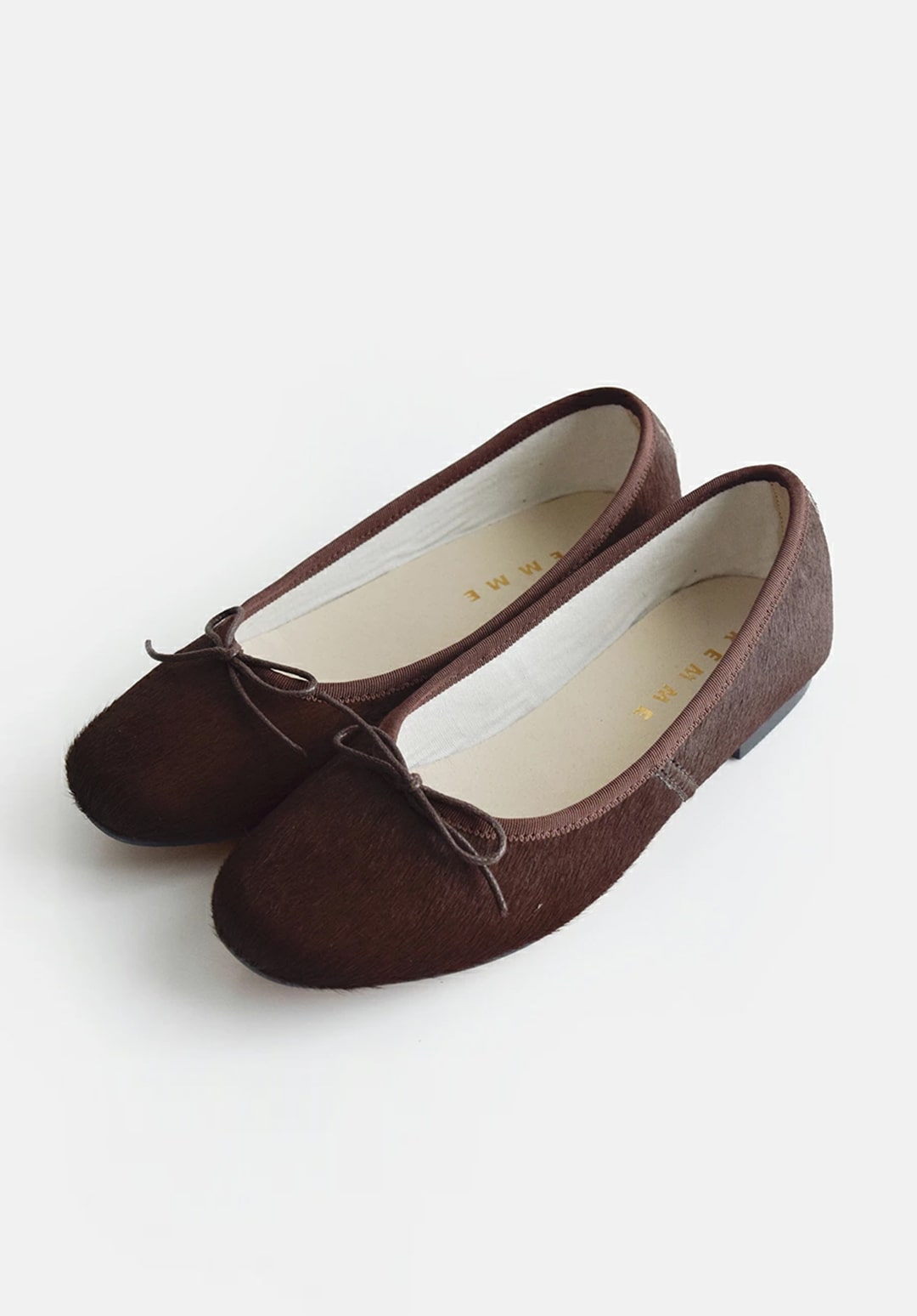 REMME ハラコフラット バレエシューズ 