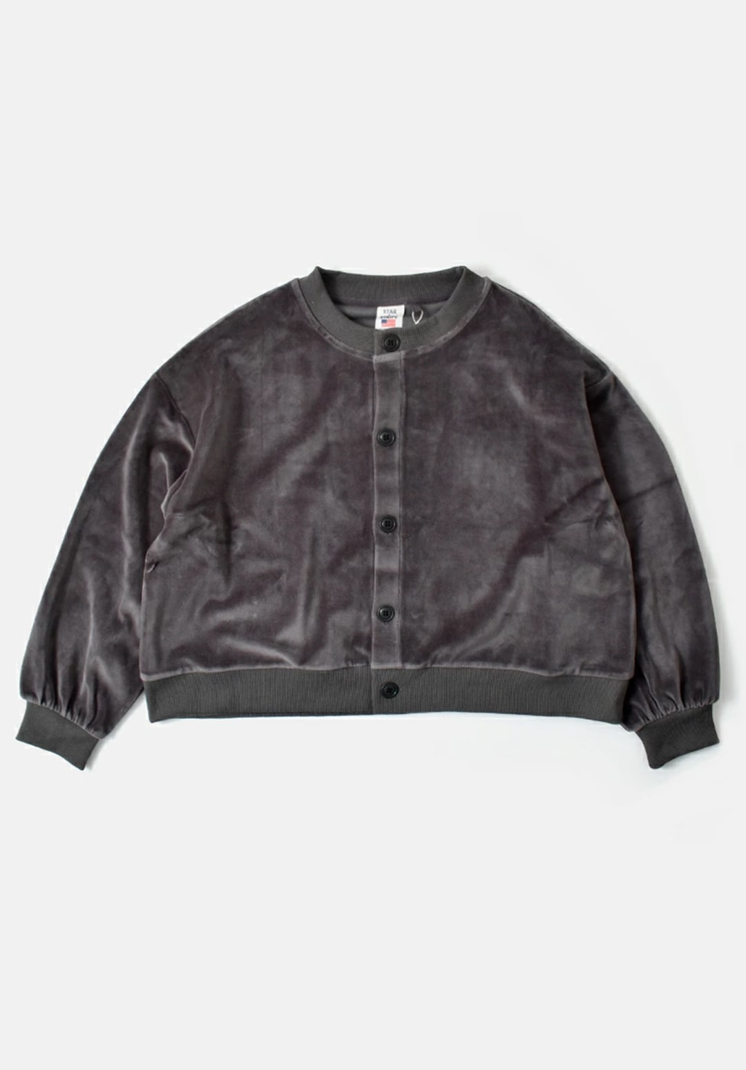 STAR＆STRIPE ベロアカーディガン