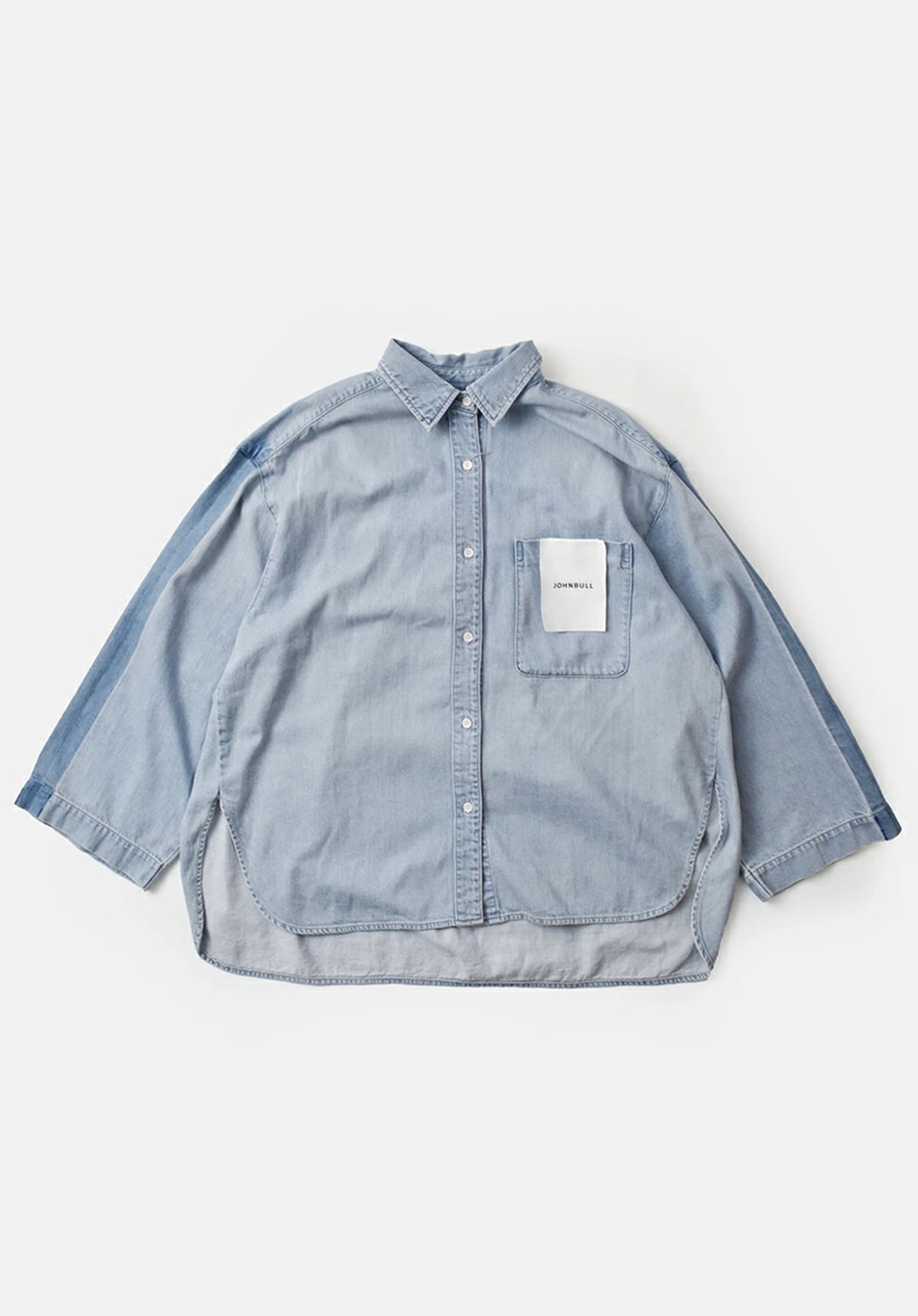 Johnbull デニムラインシャツ