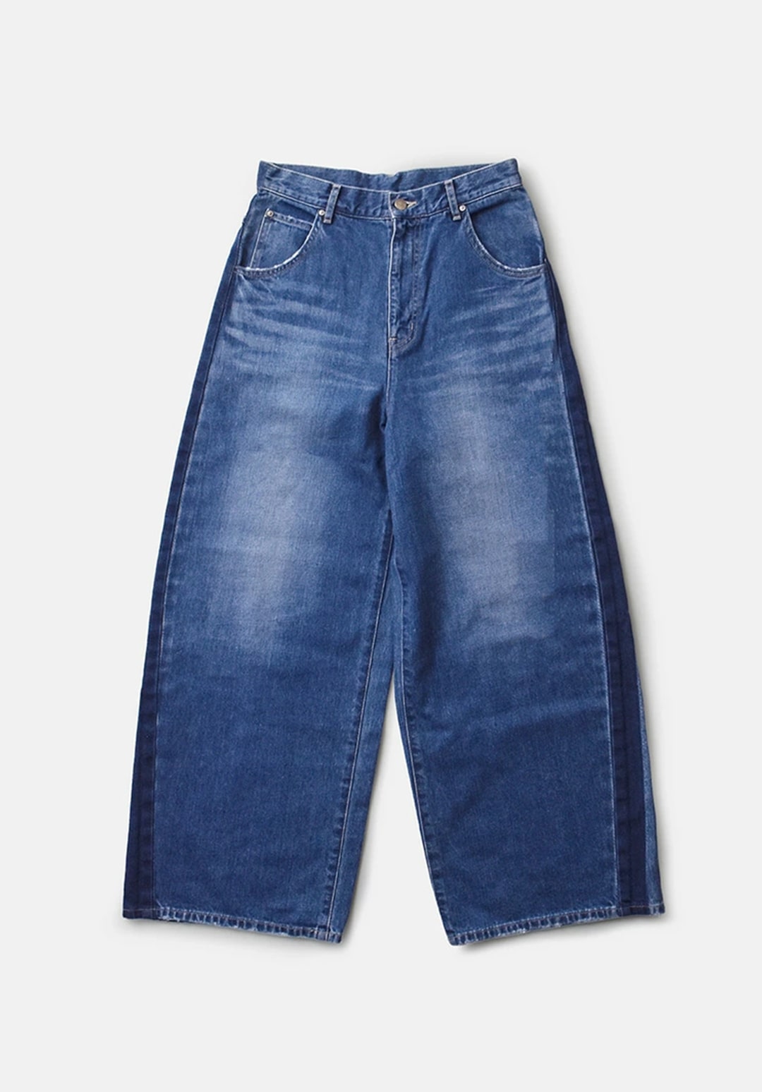 Johnbull ラインデニムパンツ