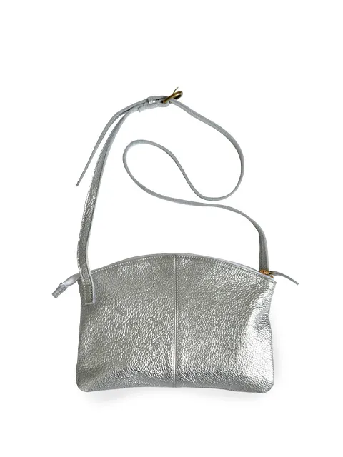 カウレザー シルバー箔 バッグ “SPECIAL MACARON”