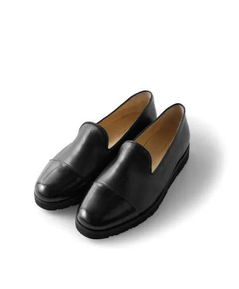 レザー フラット シューズ