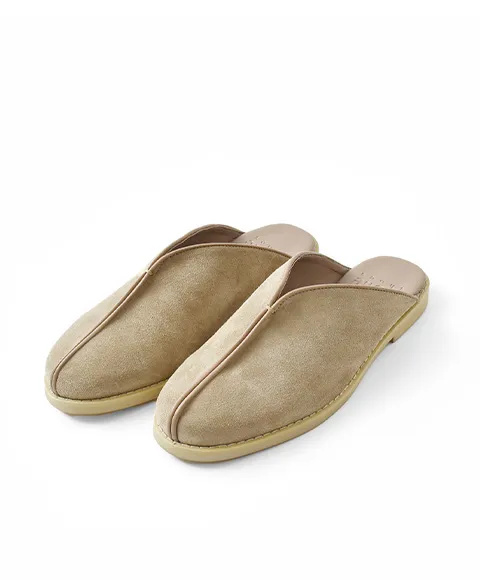 撥水レザーカンフーミュール “KUNG-FU MULE”