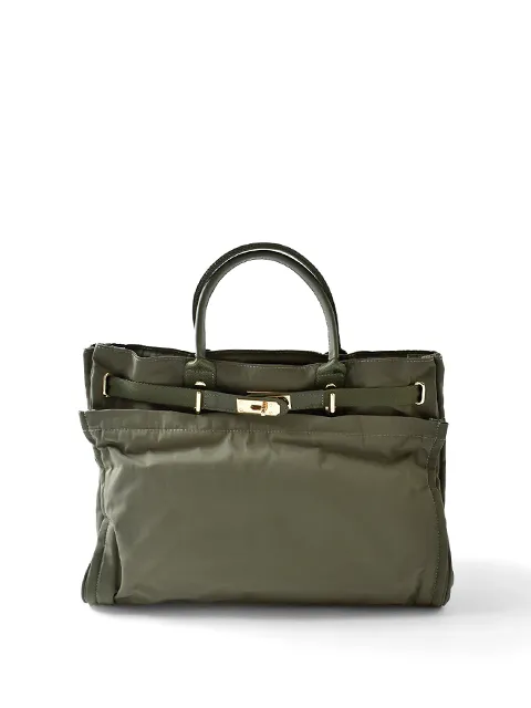 撥水2wayベルテッドトートバッグ