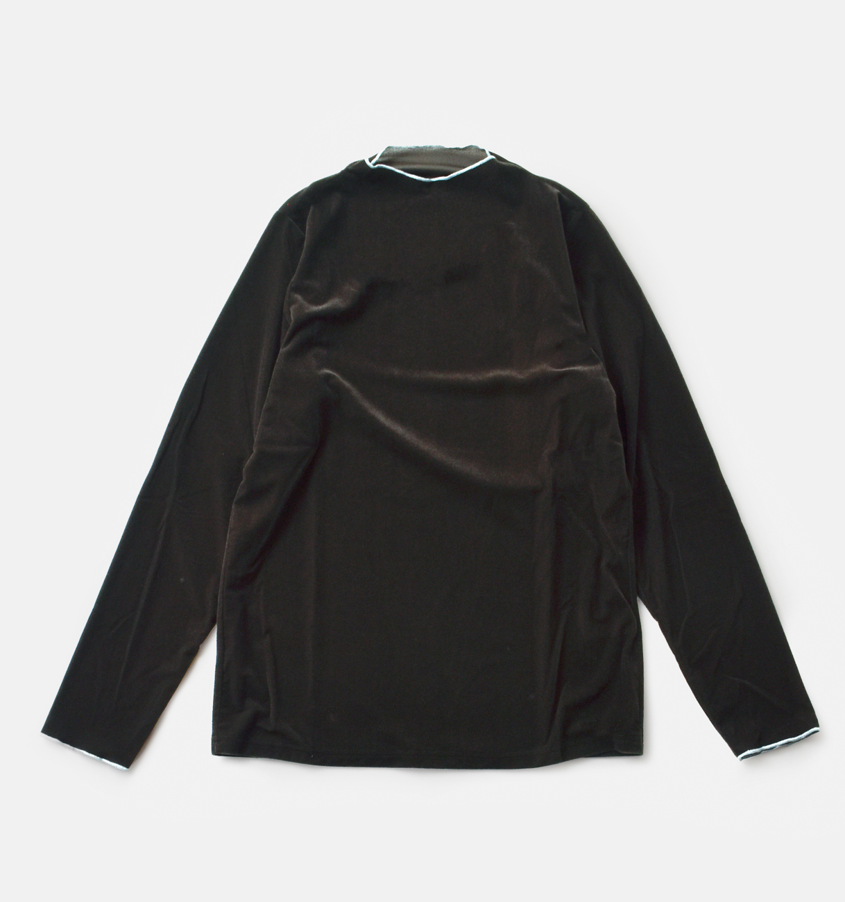 whyto(ホワイト)シアーベロアブラウス