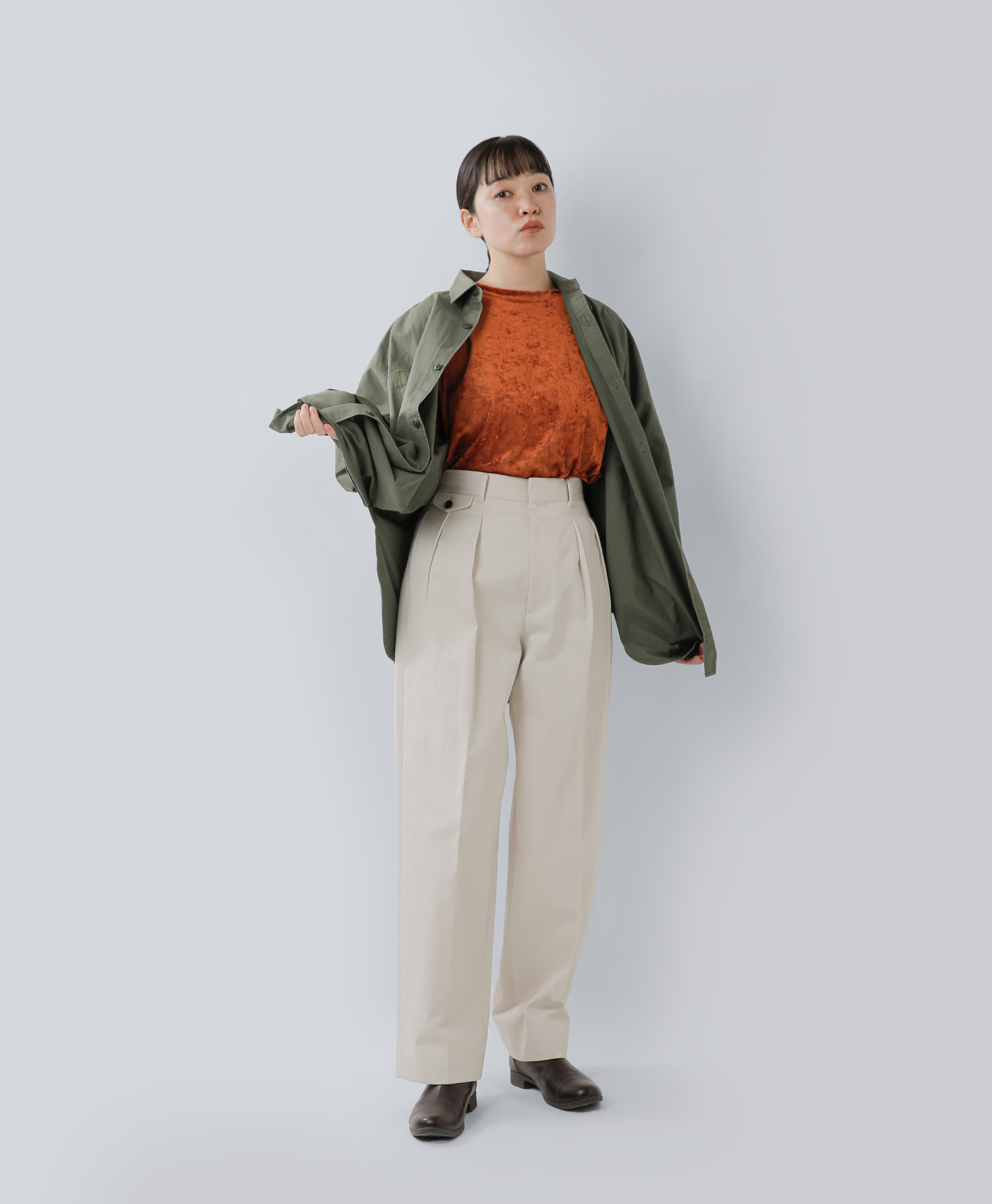 JohnbullベロアチュールTシャツ