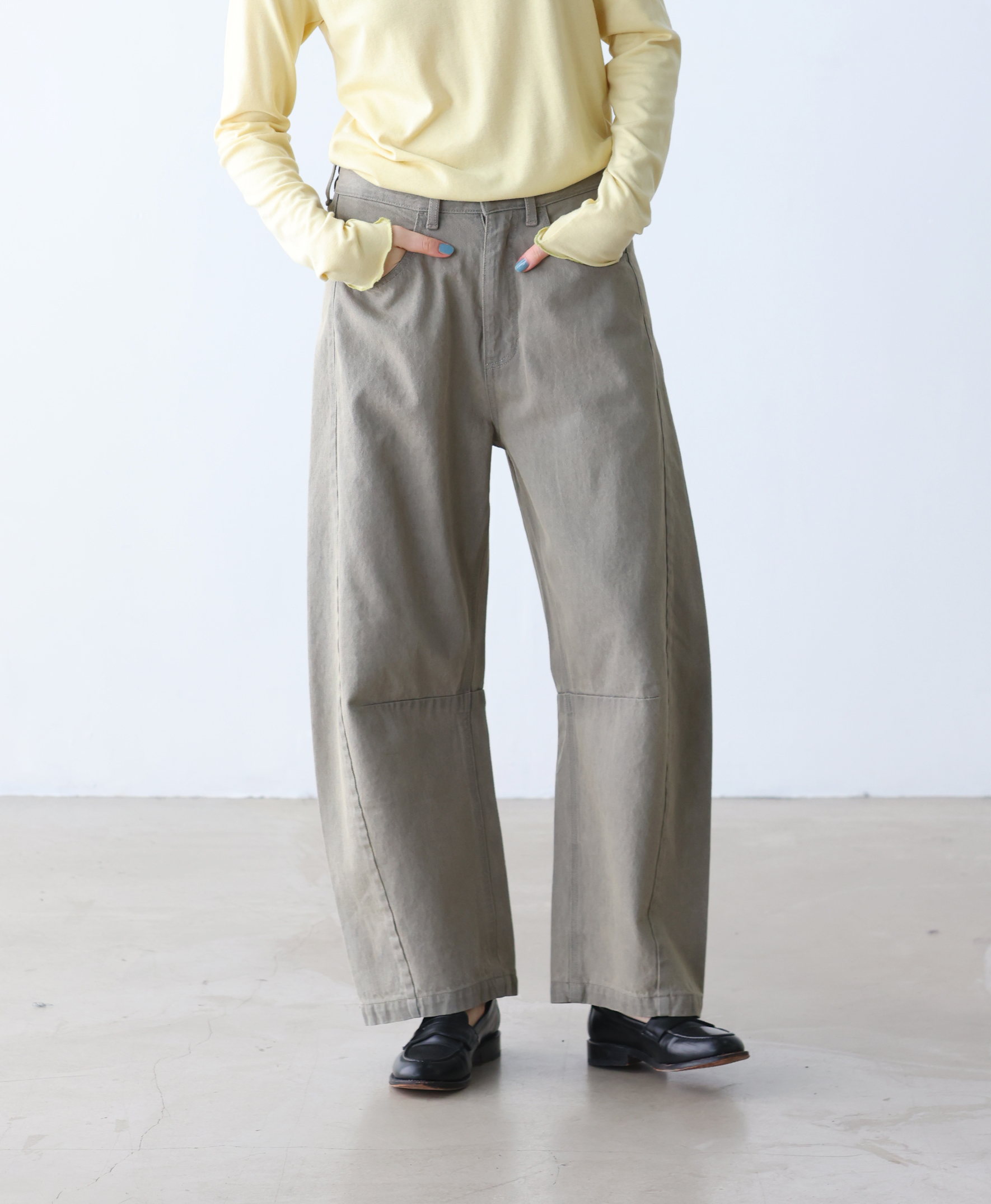 kelen(ケレン)カラー デニムパンツ