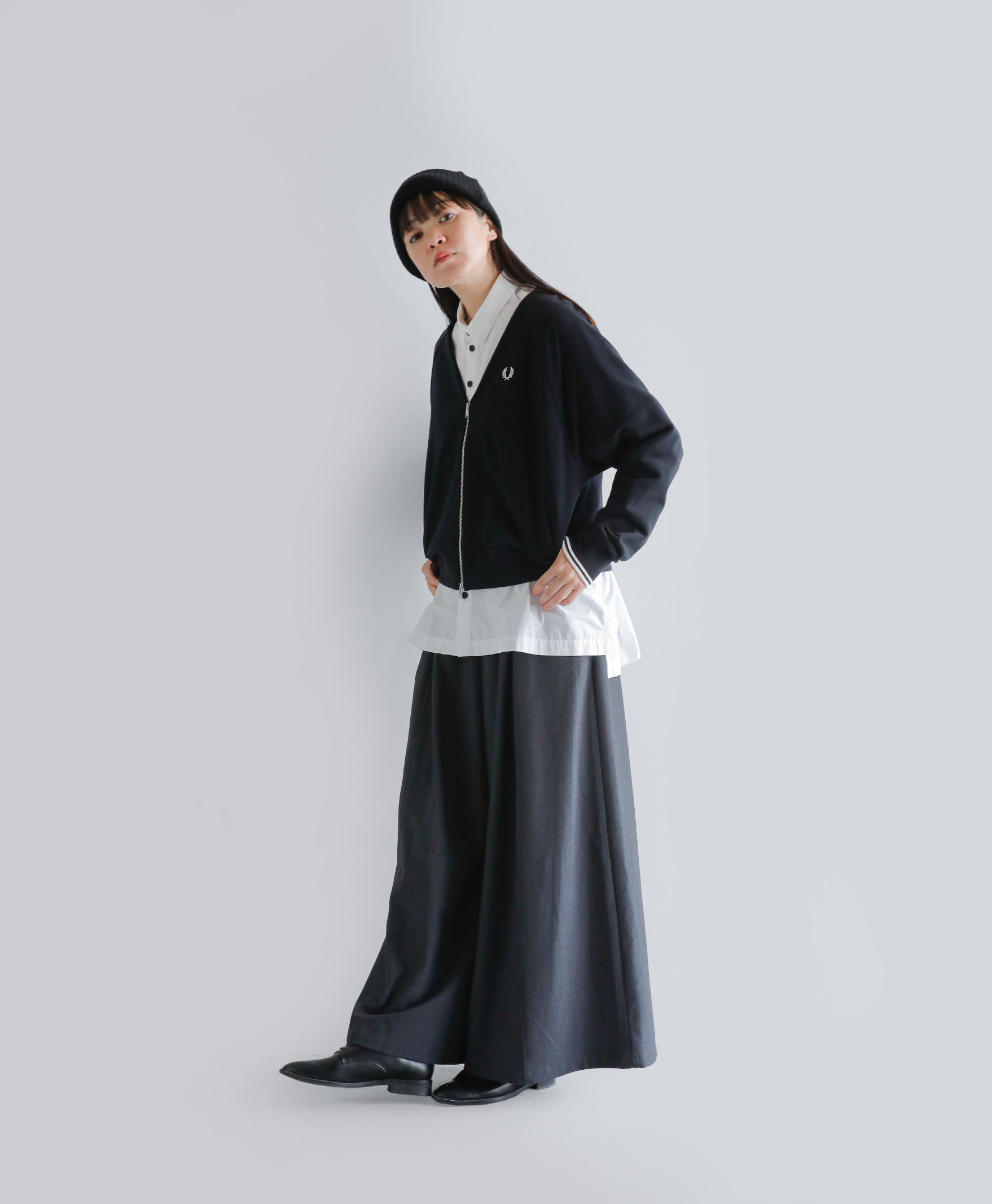 FRED PERRYのスウェットシャツカーディガン