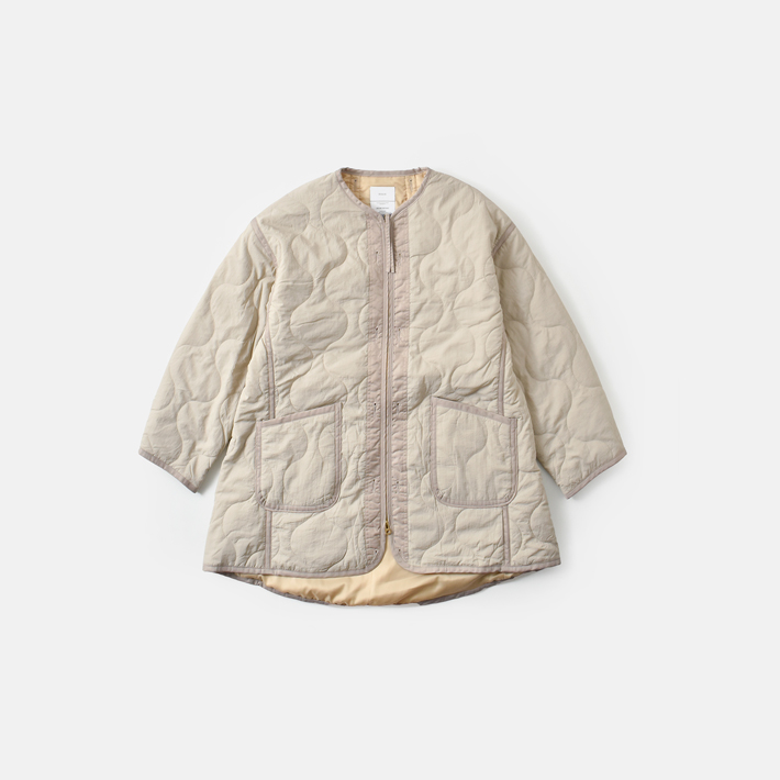 kha:kiミリタリー キルティング ライナー ジャケット