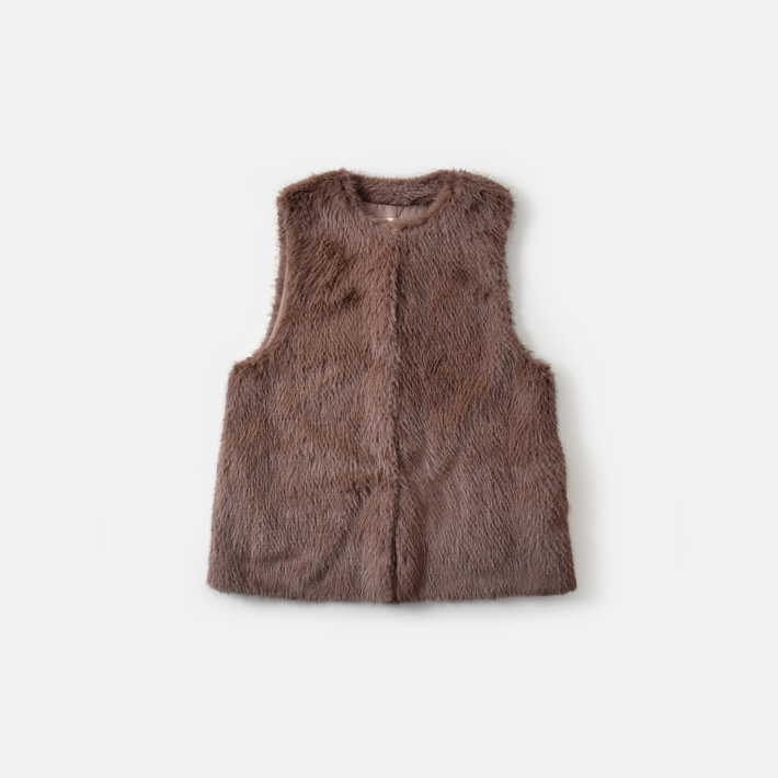 atelier bruggeエコファー ジレ