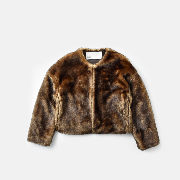 TICCAミンクファーショートコート