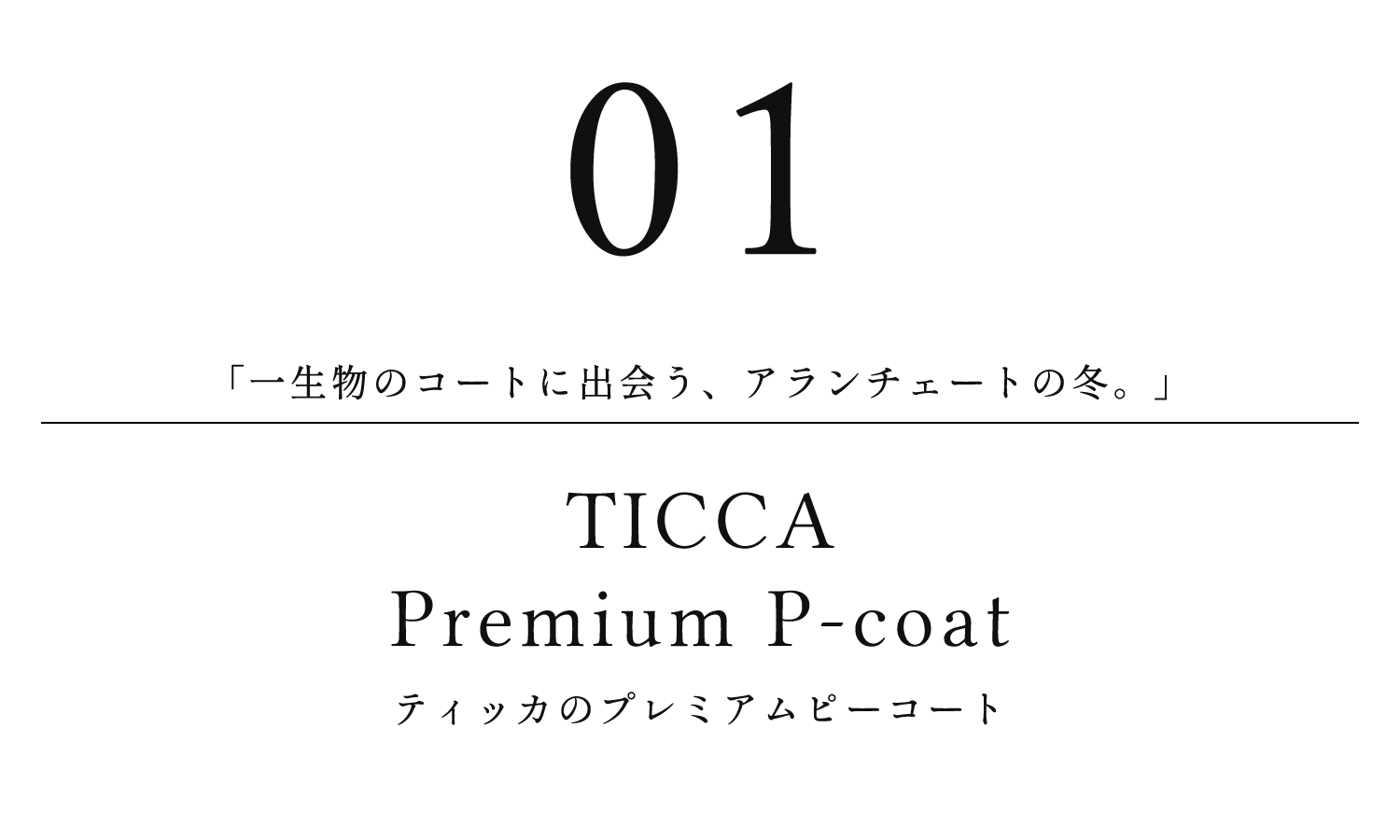 TICCAティッカプレミアム ピーコート