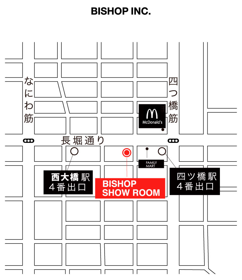 BISHOP INC. sample saleのご案内 