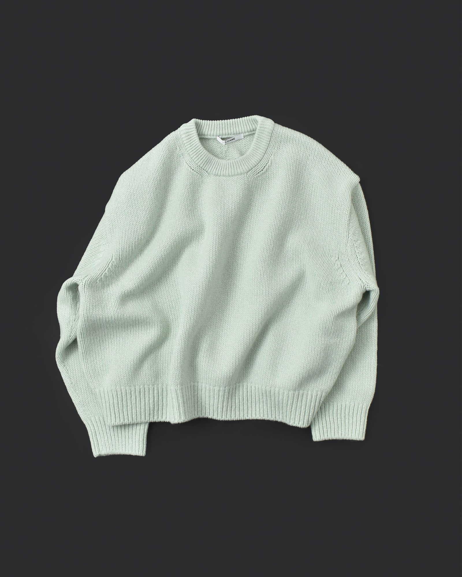 SLOANEのラム×カシミヤニット 2枚目