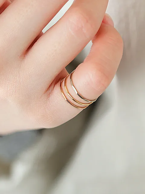 14kt gold rings