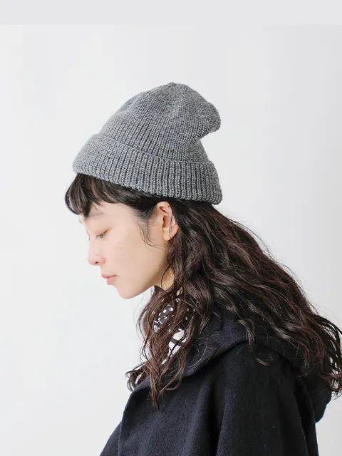 ウール ニット キャップ