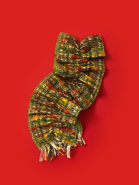 フレアー フリンジ ストール