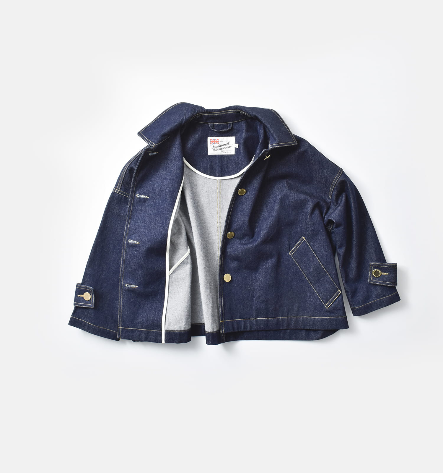 Traditional Weatherwear ショートデニムコート