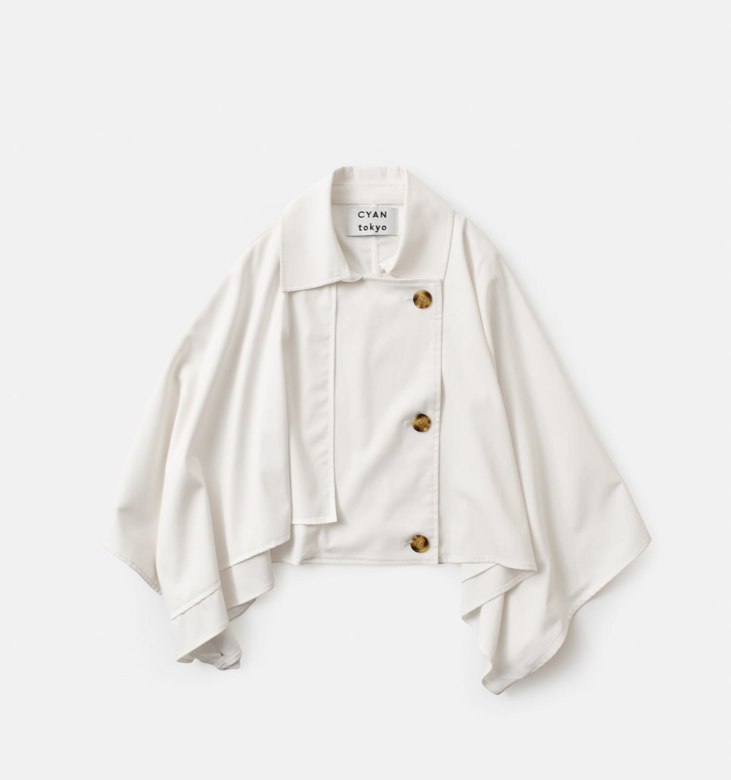 CYAN TOKYO ショートトレンチポンチョ