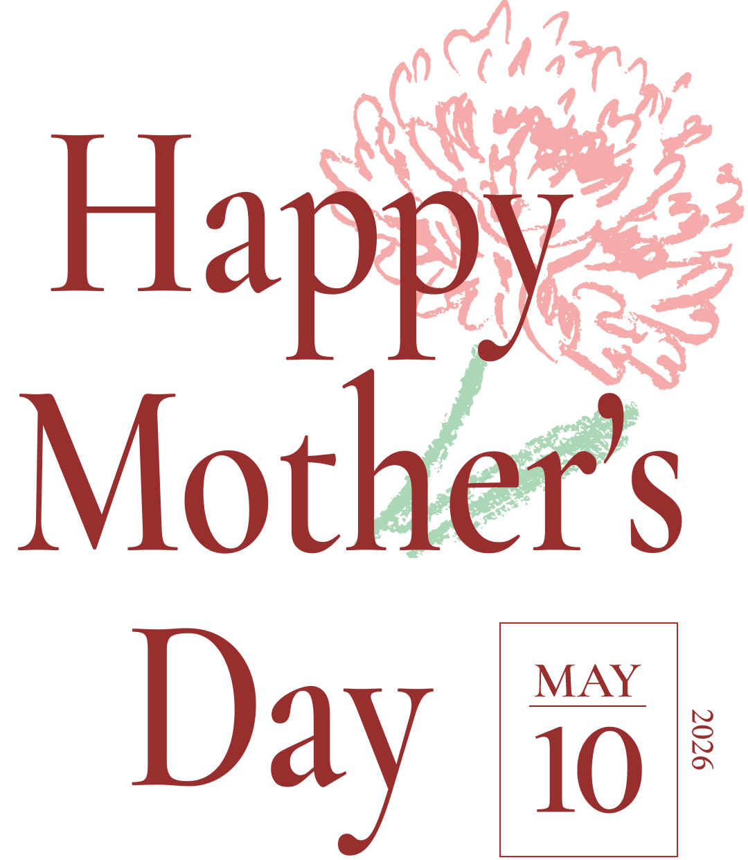 HAPPY MOTHER’S DAY 母の日2026