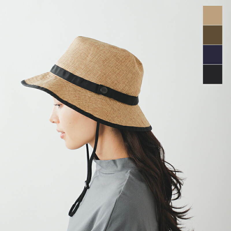 ザ・ノース・フェイス THE NORTH FACE 帽子 ハイクハット ストロー “HIKE Hat” nn02341 ユニセックス 折りたたみ ストラップ付き 日よけ 防水ケース付き 洗える 洗濯可 アウトドア ハイキング コンパクト