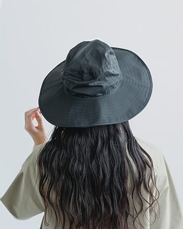 ワイドブリム テックストレッチ ハット