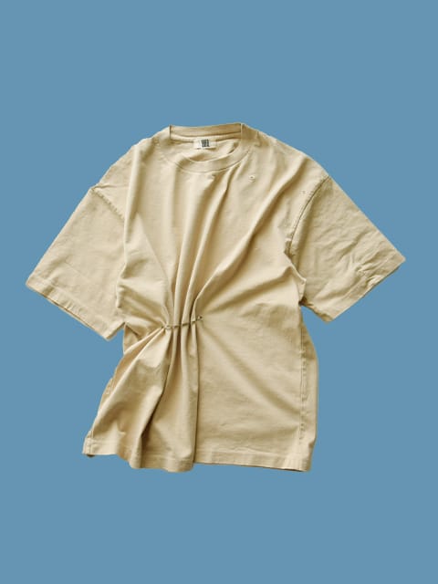 コットン クラシック天竺 フリル Tシャツ